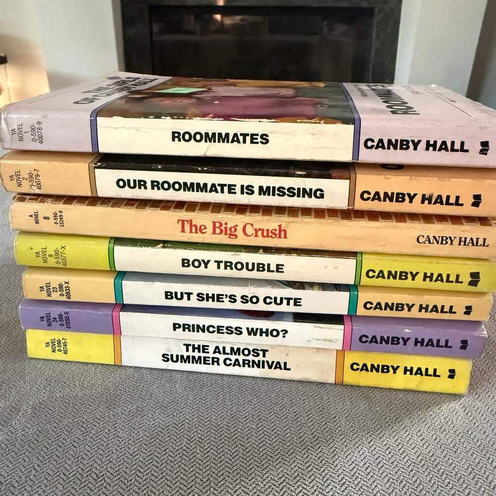 Vintage Canby Hall Paperback Books Lot of 7 – Emily Chase YA Teen Fiction Series
